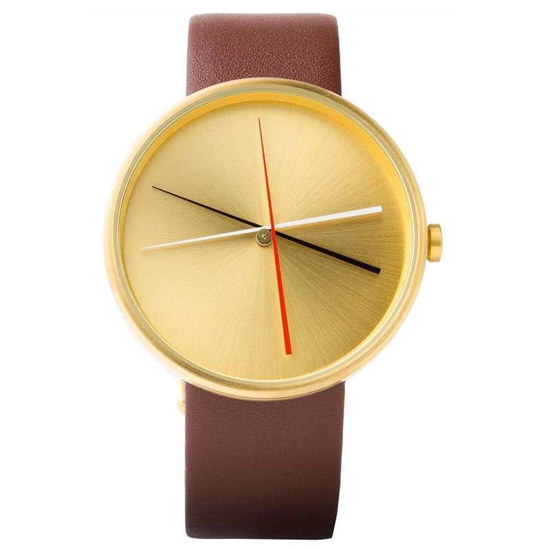 Crossover Brass leather watch  (2)