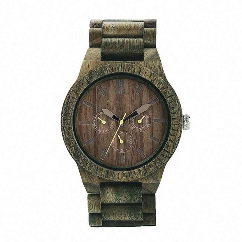 GW-7004 Hand Made Wood Watch Custom LOGO