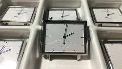 High quality square stainless steel watch
