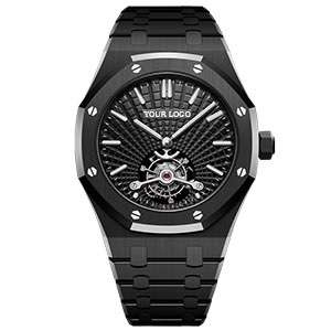 Custom Luxury Watches Full Steel Skeleton Men Watch Latest Cool Wrist Watches For Men GM-8020