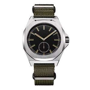 GM-8012 316L Stainless Steel Nylon Band Watch Boy Fashion Hand Watch Custom Mens Watches