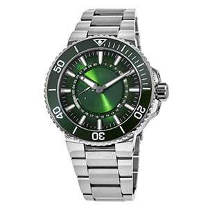 GD-1008 Inspired Quality Stainless Steel Mens Watch Unique Green Dial Quartz Diver Watch For Man