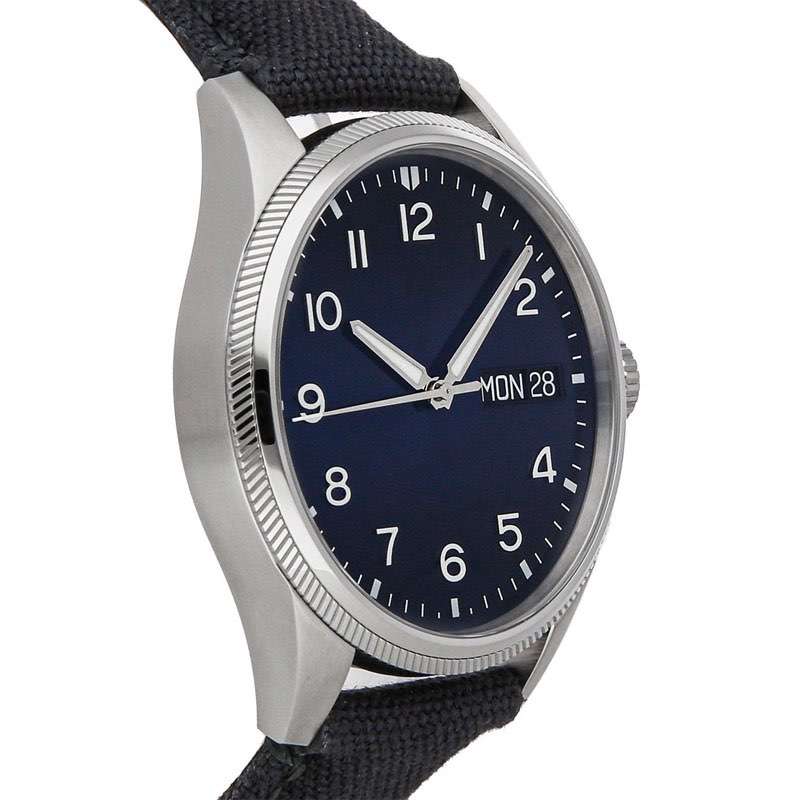 Hot Sale Business Style Navy Sun-ray 3 Hands With Date Window Quartz Watch For Man Custom GM-8085
