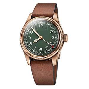 Vintage Style 3 Hands Watches Mens Watch With Leather Band High Quality China Watch Factory GM-7040