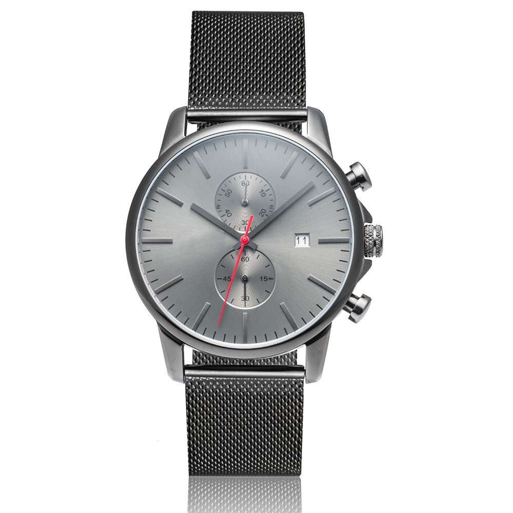 Full Stainless Steel Chronograph Sports Watches OEM