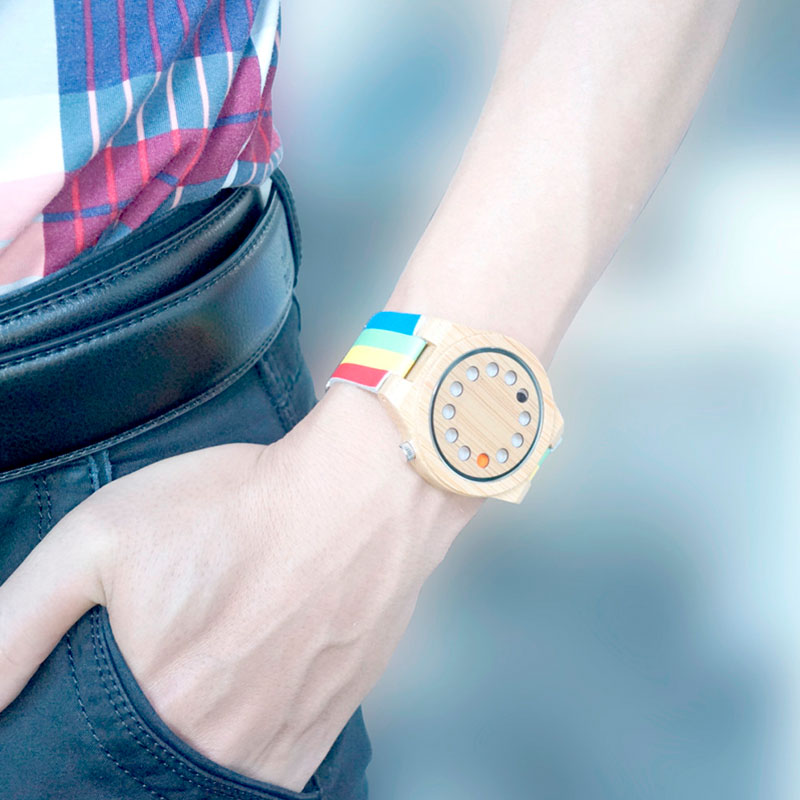 Nylon Strap Wood Watches
