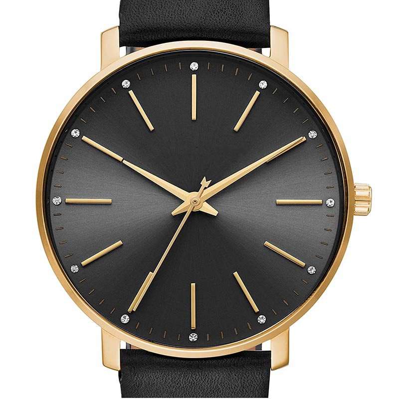 Three Hand Diamond Fashion Stainless Steel Watches For Women Custom Logo GF-7023