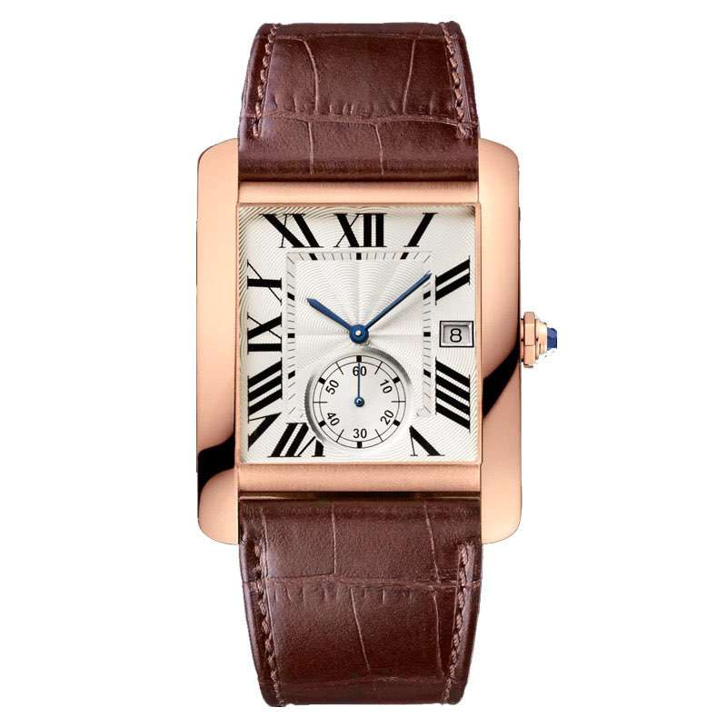 GM-8044 Business Square Watch For Man Roman&nbsp;Numerals Dial OEM Luxury Watch Quartz Watch