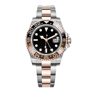 GM-8059 Rose Gold Watch Men's Stainless Steel Rose Gold Case Strap High Quality Waterproof Watch China Customize Your Brand Logo Factory