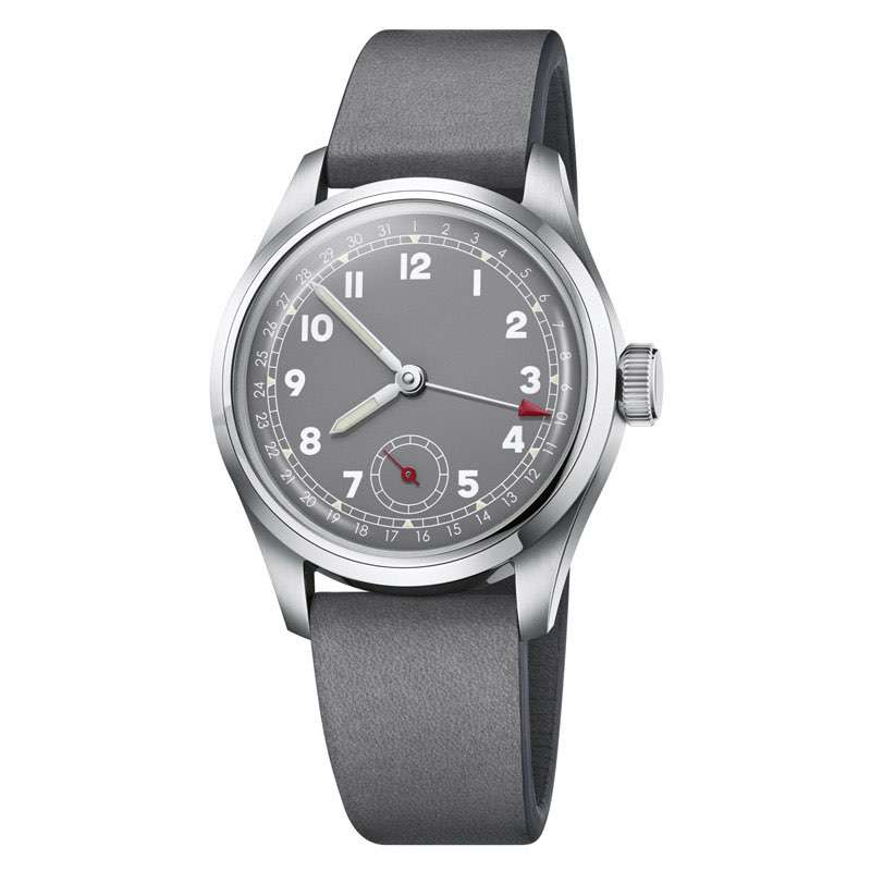 Fashion Gray Watch Leather Men&rsquo;s Watch Gentle High Quality Good Craft China Watch Manufacturer  GM-7037