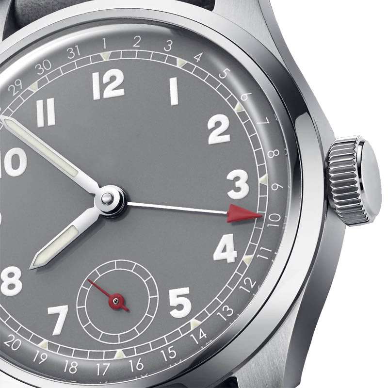 Fashion Gray Watch Leather Men&rsquo;s Watch Gentle High Quality Good Craft China Watch Manufacturer  GM-7037