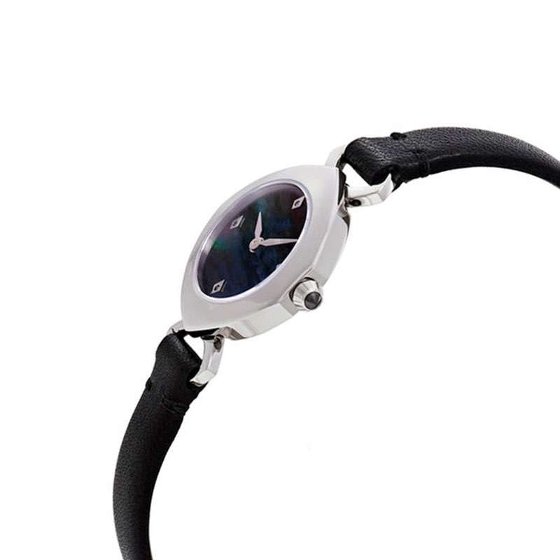 GF-7075 Special Rhombus&nbsp;Shape Watches Ladies Quartz Watches Leather Band Stainless Steel Case Women Watches