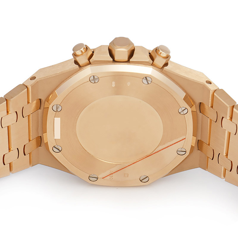 Steel Mens Watch With Octagonal Case