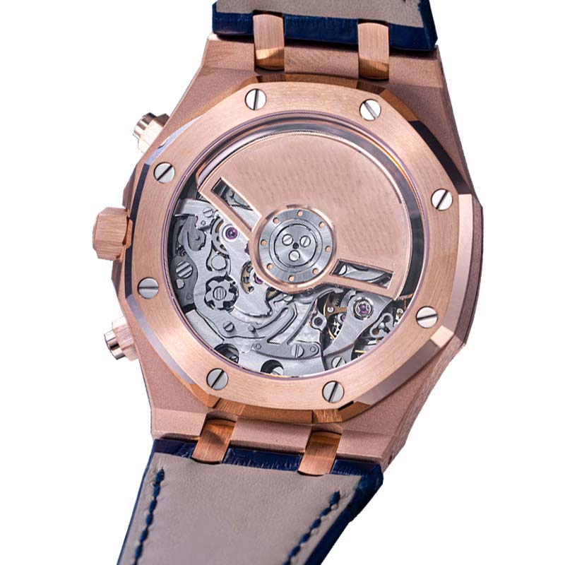 Mens Watch With Genuine Leather Strap Mens Watch With Genuine Leather Strap