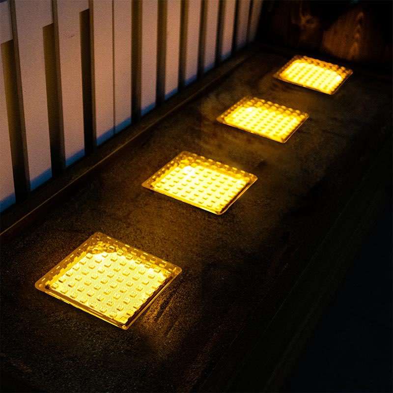 Solar LED brick