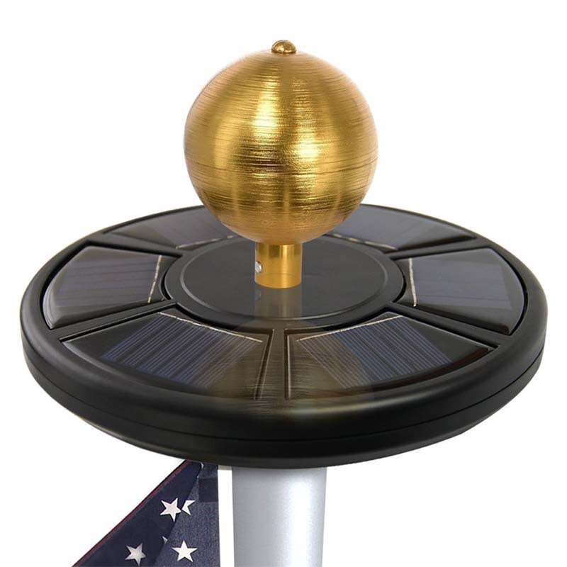 Solar Flag Pole Light