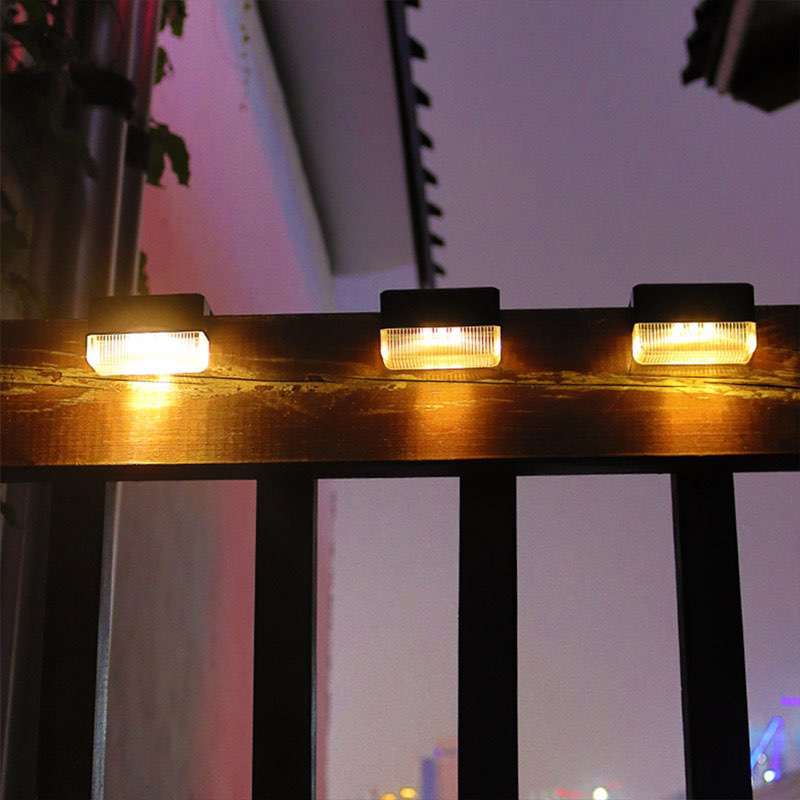 Solar Deck Step Lights