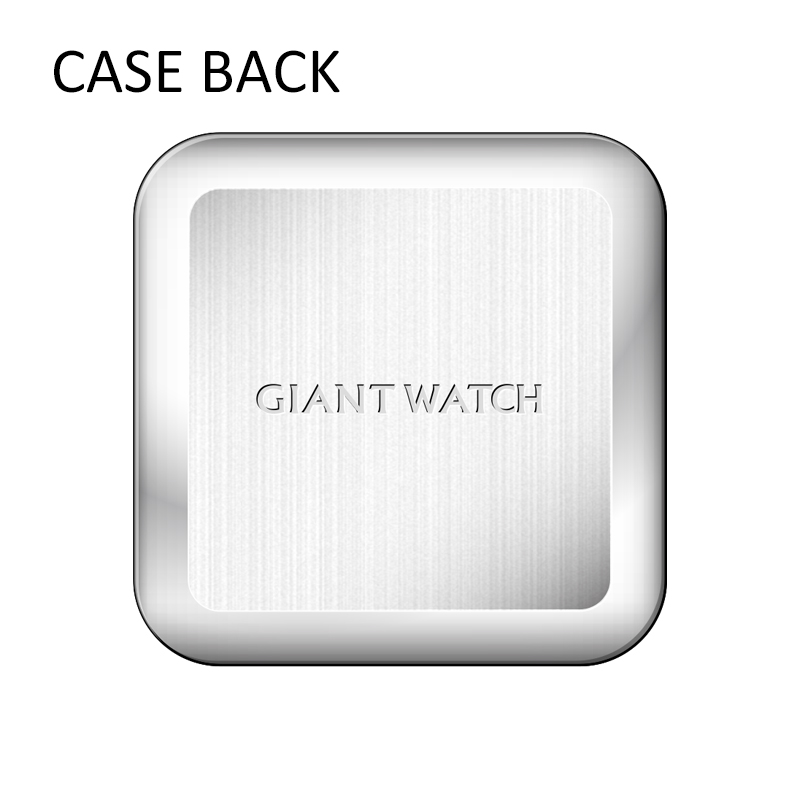 GM-S01 Low-Priced Women’s Quartz Watch with Square Brass 22x30MM Case, Stainless Steel Strap, Hard Mineral Glass, 3ATM Waterproof, Japanese Movement