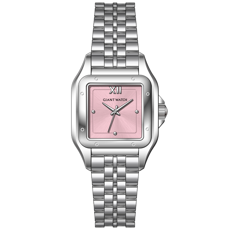 GM-S01 Low Price Japanese Movement Brass Case Stainless Steel Strap Women Quartz Watches