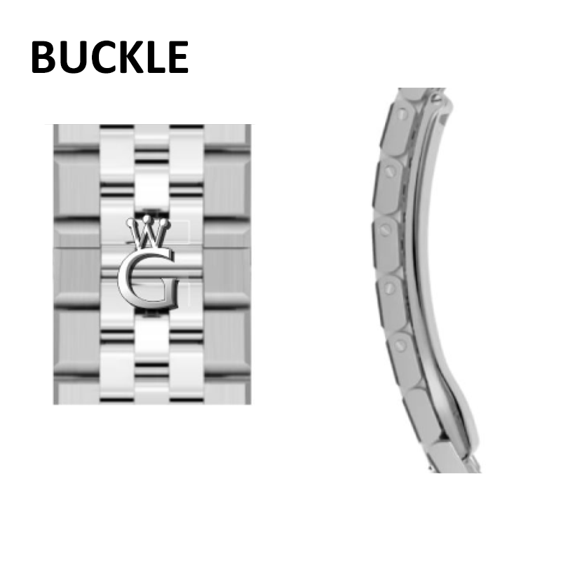S07 Three-Tone Stainless Steel Watches Men 40mm Women 36mm Rose Gold Silver Gold 2025