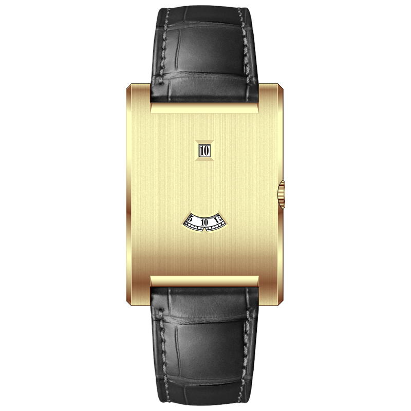 S08 2025 New Design Minimalist Square Guichets Watch Big Brand Custom Window 41mm Case Watches