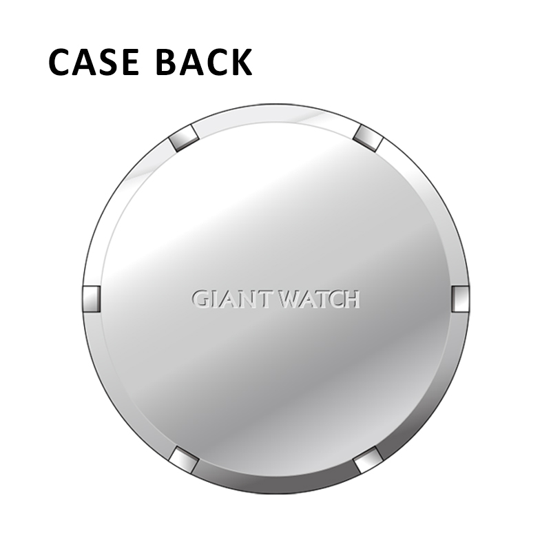 S15 Genuine Leather Strap Quartz Mens Watch Moon Phase Minimalist Design 5atm Water Resistance 38mm Case