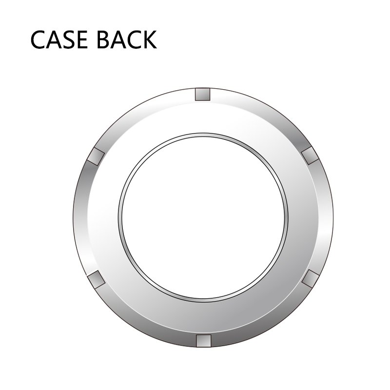 Vintage Business Men Jump Hour Mechanical Watch 39mm Round Case Silicone Band Heavy Custom Watch