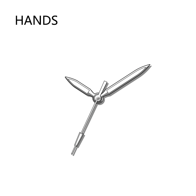 Heavy Custom NH35 Automatic Men Watch 40mm Round Stainless Steel Date 3ATM Elegant Automatic Watch For Men