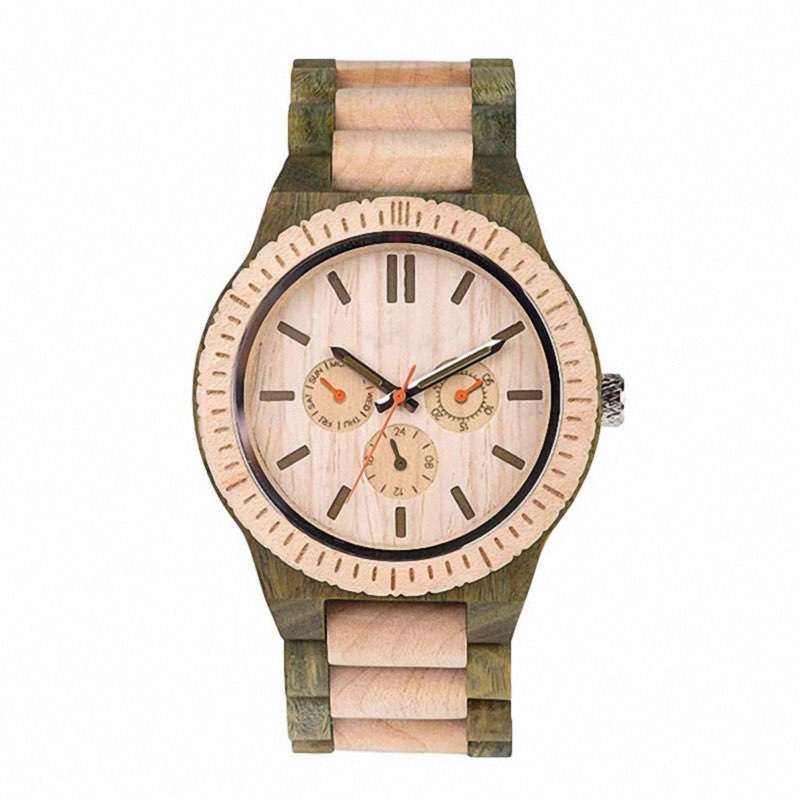 GW-7004 Hand Made Wood Watch Custom LOGO