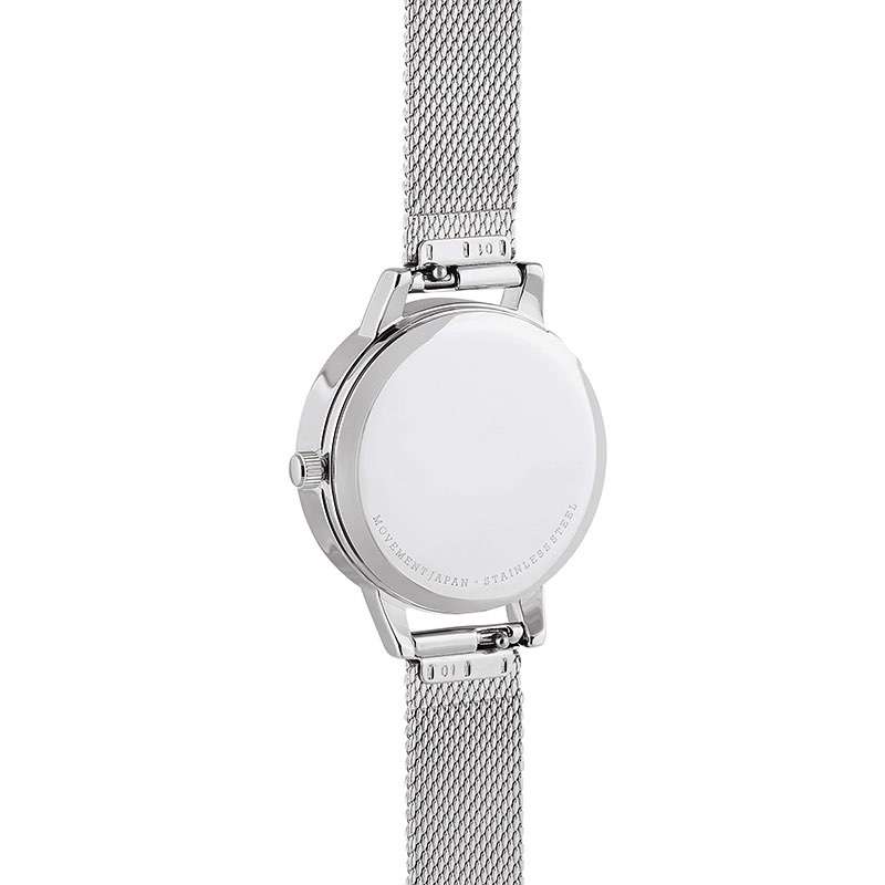  Colorful Dial Ladies Trending Watches With Stainless Steel Mesh Strap GF-7025