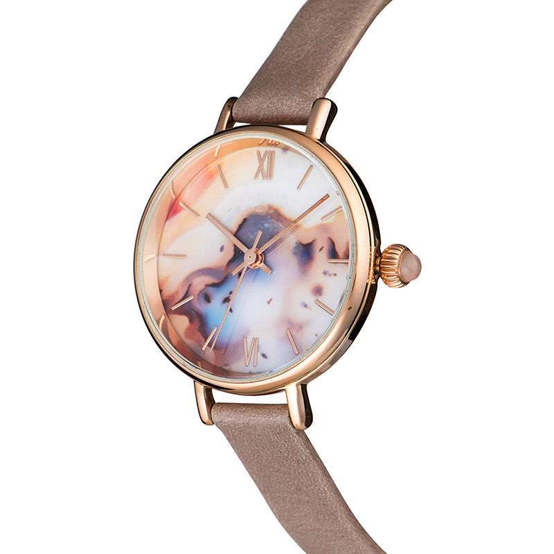GF-7033 OEM Watch New Hot Ladies Genuine Leather Watch Women Watch Lady Quartz Wrist Watch