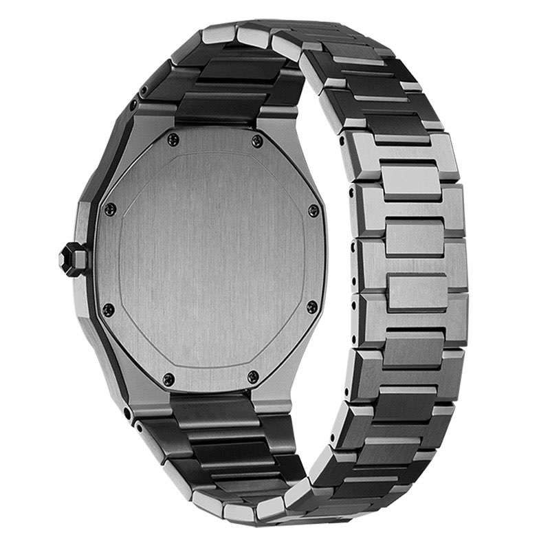  Gun Color Stainless Steel Watch For Man China Watch Factory Custom Men Watch GM-8013