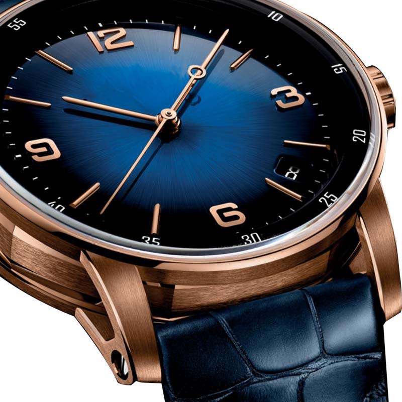 Luxury Blue Military Men Watches Minimalist Quartz Watches Leather Wristwatches Custom Logo Watch GM-8014