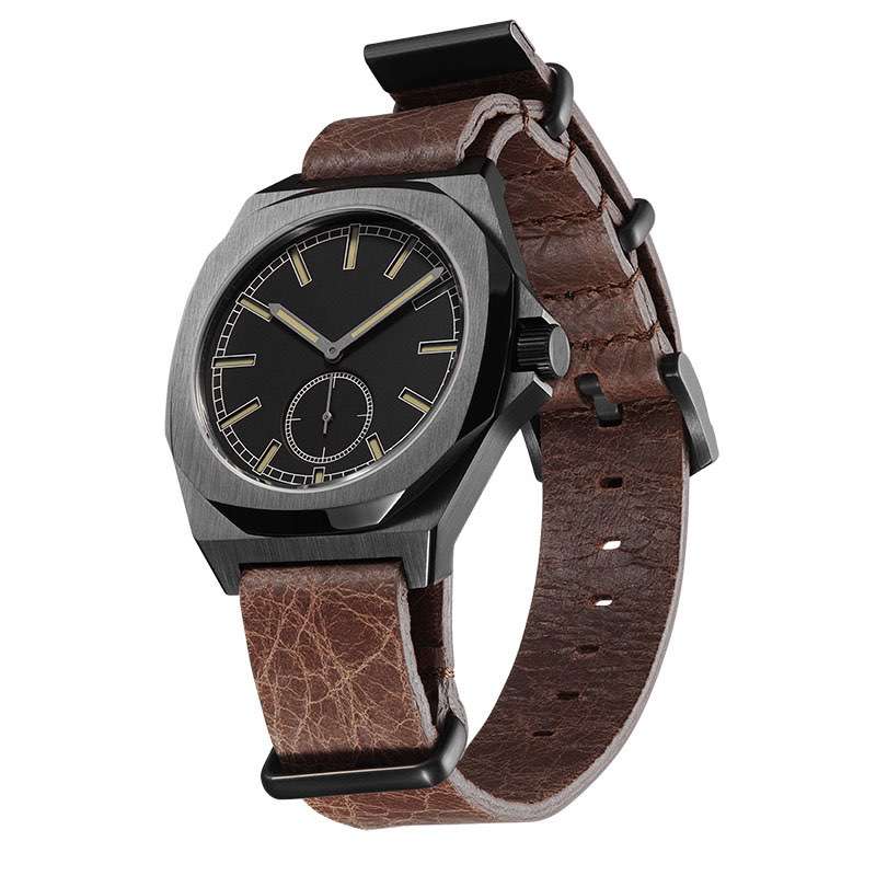 Stylish Wrist Watch for Men High Quality Quartz Watch With Leather Band Watch Custom Manufacturer China GM-8024