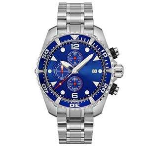 GD-1022 Stainless steel Blue Dial Diver Watch For Man Custom Size Chinese Watch Factory