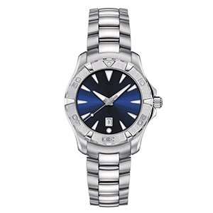 GD-1021 Elegant Wrist Watch For Woman Unique Blue Dial Water Resistant Woman Diver Watch